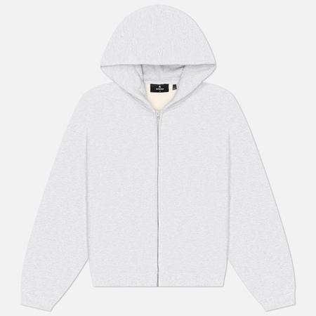 Мужская толстовка  Initial Boxy Zip Hoodie, цвет серый, размер XXL Represent