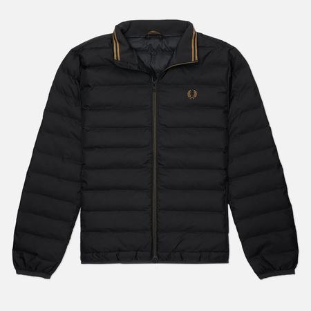 Мужской пуховик  Insulated, цвет чёрный, размер M FRED PERRY