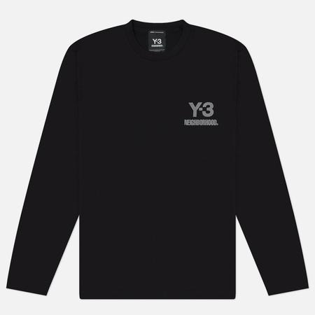 Мужской лонгслив  x Neighborhood Logo, цвет чёрный, размер M Y-3