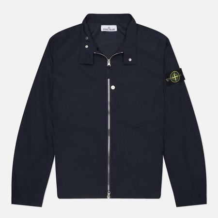 Мужская куртка харрингтон  Micro Twill, цвет синий, размер M Stone Island