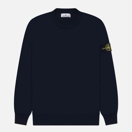 Мужской свитер  Soft Organic Cotton, цвет синий, размер M Stone Island