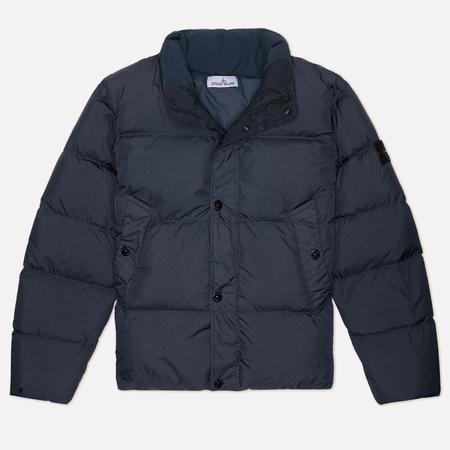 Мужской пуховик  Crinkle Reps NY, цвет синий, размер XL Stone Island