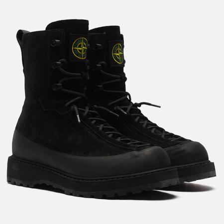 Мужские ботинки  Hiking Suede, цвет чёрный, размер 40 EU Stone Island