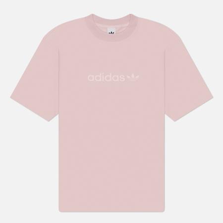 Женская футболка  Originals Essentials Linear Oversized, цвет розовый, размер M Adidas