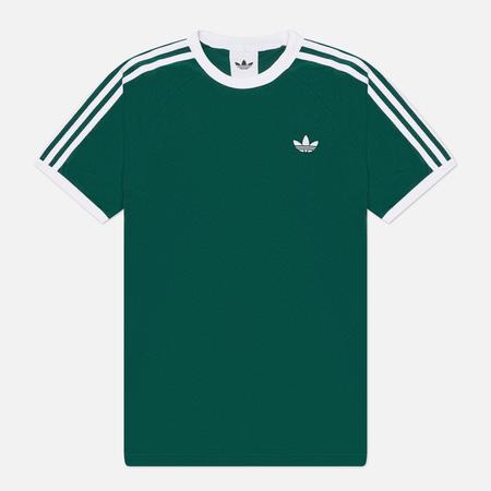 Мужская футболка  Originals 3-Stripes, цвет зелёный, размер M Adidas