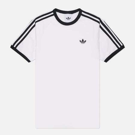 Мужская футболка  Originals 3-Stripes, цвет белый, размер XL Adidas