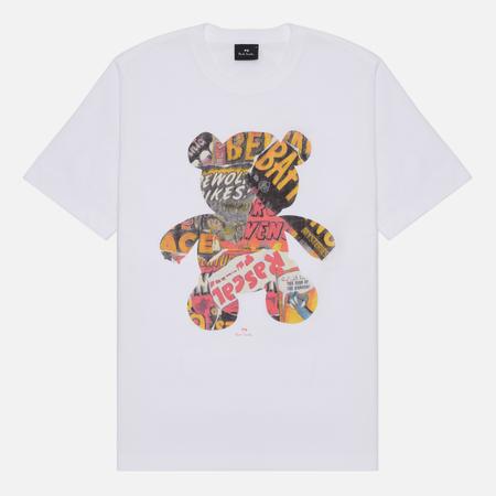 Мужская футболка  Teddy Bear Collage, цвет белый, размер L Paul Smith