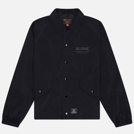 Мужская демисезонная куртка  Lightweight Relaxed Coaches, цвет чёрный, размер L Alpha Industries