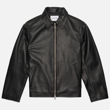 Мужская демисезонная куртка  Cropped Leather Rider, цвет чёрный, размер M MKI MIYUKI ZOKU