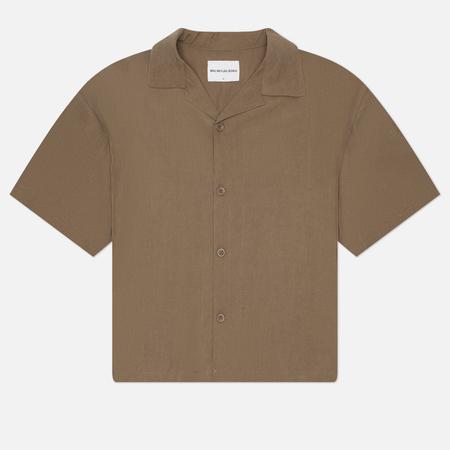 Мужская рубашка  Sandwash Cupro Vacation, цвет коричневый, размер S MKI MIYUKI ZOKU