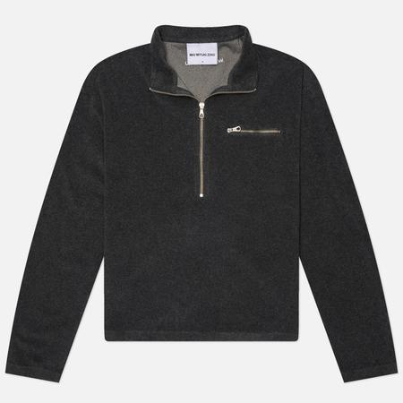 Мужская толстовка  Towelling Quarter-Zip, цвет серый, размер XL MKI MIYUKI ZOKU