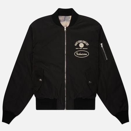 Мужская куртка бомбер  Handyman Reversible, цвет чёрный, размер M MARKET