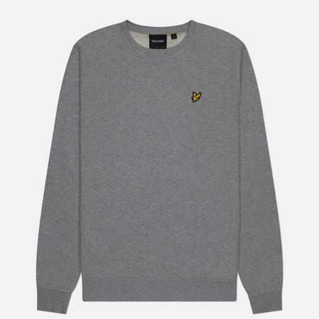 Мужская толстовка  Crew Neck Regular Fit, цвет серый, размер L Lyle & Scott