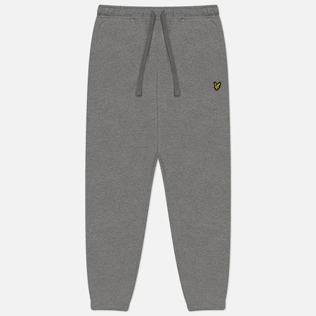Мужские брюки  Slim Fit Cotton Joggers, цвет серый, размер M Lyle & Scott