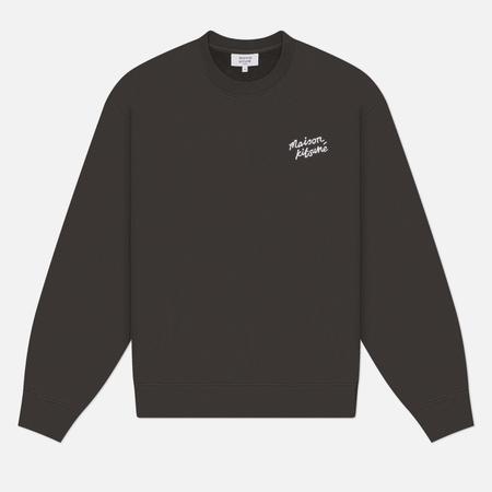 Мужская толстовка  Handwriting Comfort, цвет коричневый, размер M Maison Kitsune