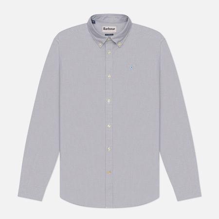Мужская рубашка  Oxford Tailored, цвет голубой, размер M Barbour