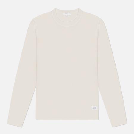 Мужской лонгслив  Stevns Cotton Hemp Military Rib, цвет бежевый, размер M NORSE PROJECTS
