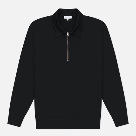 Мужская толстовка  Norse Standard Half Zip, цвет чёрный, размер L NORSE PROJECTS