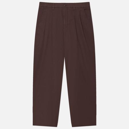 Мужские брюки  Benn Relaxed Twill Pleated, цвет коричневый, размер 32 NORSE PROJECTS