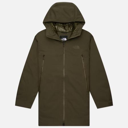 Мужская куртка парка  TNF Range Down, цвет оливковый, размер L THE NORTH FACE