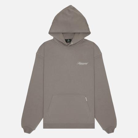 Мужская толстовка   Owners Club Script Hoodie, цвет серый, размер M Represent