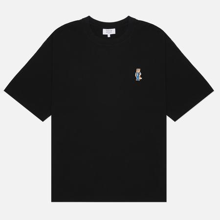 Мужская футболка  Dressed Fox Comfort, цвет чёрный, размер XS Maison Kitsune