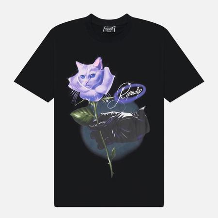Мужская футболка  Rose, цвет чёрный, размер XXL RIPNDIP