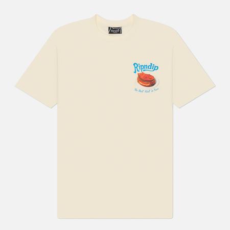 Мужская футболка  Best Meat, цвет бежевый, размер S RIPNDIP