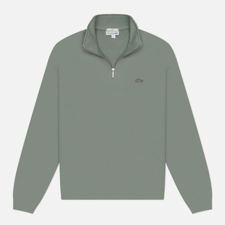Мужская толстовка  Heavy Fleece, цвет зелёный, размер L Lacoste
