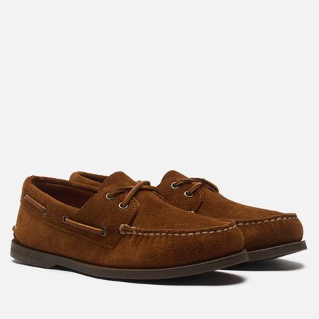 Мужские ботинки  x J.Crew Authentic Original Cloud Leather Suede, цвет коричневый, размер 46 EU Sperry Top-Sider