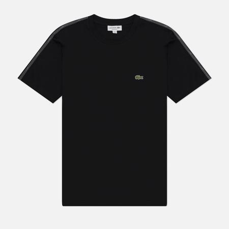 Мужская футболка  Branded Stripe Band, цвет чёрный, размер L Lacoste