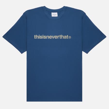 Мужская футболка  T-Logo Ribbed, цвет синий, размер S thisisneverthat