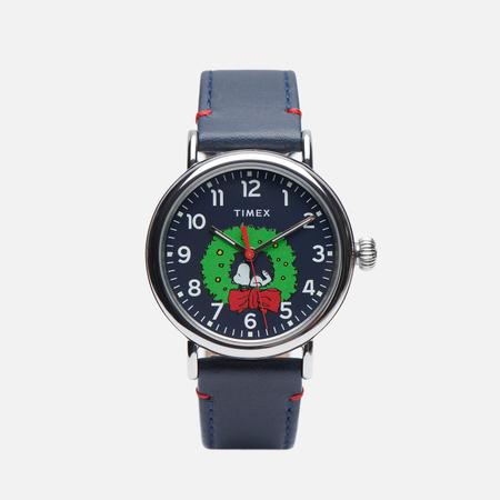 Наручные часы  x Peanuts TW2U86300 Standard Featuring Snoopy Christmas, цвет синий Timex