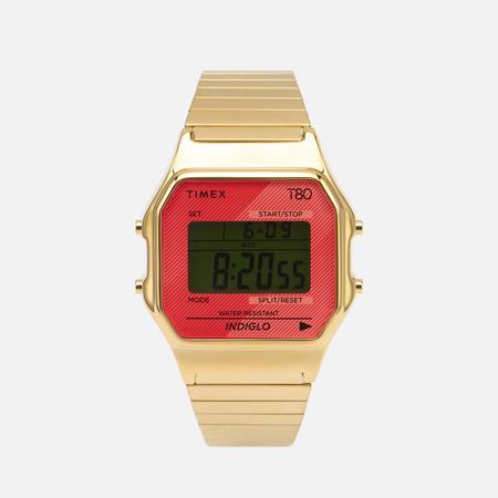 Наручные часы  TW2V19200  T80, цвет золотой Timex