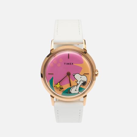 Наручные часы  x Peanuts TW2V91200 Marlin Featuring Snoopy Floral, цвет белый Timex