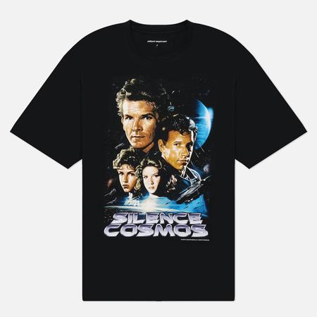 Мужская футболка  Silence Cosmos, цвет чёрный, размер L UNIFORM EXPERIMENT