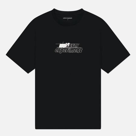 Мужская футболка  In-Process Print, цвет чёрный, размер XL UNIFORM EXPERIMENT