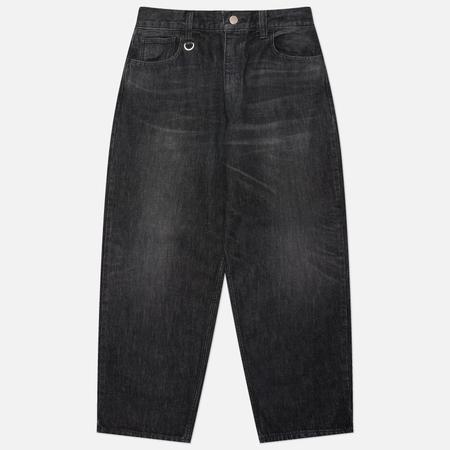 Мужские джинсы  Washed Denim Bold-Fit, цвет чёрный, размер XL UNIFORM EXPERIMENT