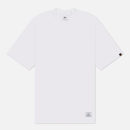 Мужская футболка  Essential Relaxed, цвет белый, размер L Alpha Industries