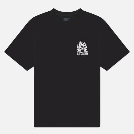 Мужская футболка  Off The Wall Fever, цвет чёрный, размер S VANS