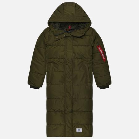 Женская куртка парка  Sierra Gen II, цвет зелёный, размер S Alpha Industries
