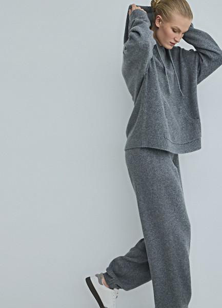 Вязаные джоггеры, Серый OSTIN