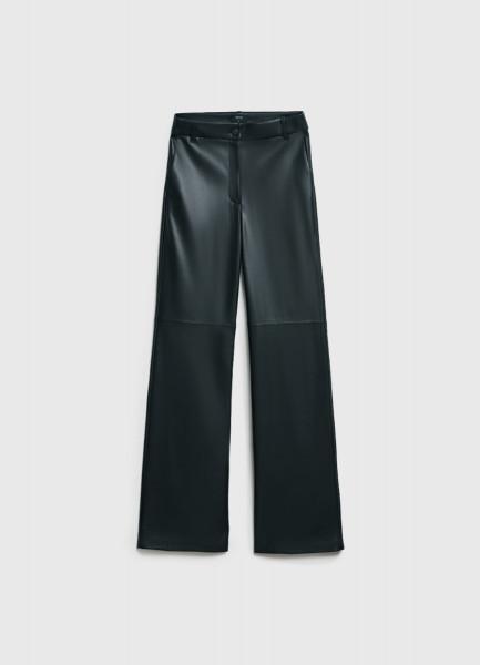 Брюки из искусственной кожи, Черный OSTIN