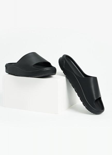Шлёпанцы на объёмной подошве, Черный OSTIN