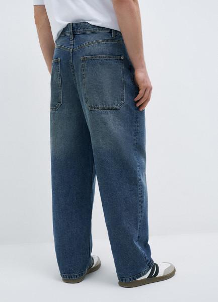 Свободные джинсы Baggy, Синий OSTIN