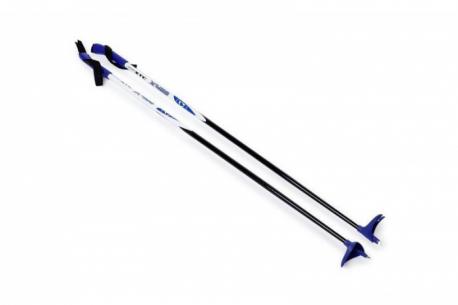 Палки СТЕКЛОВОЛОКНО 100% лыжные  Blue X400 STC