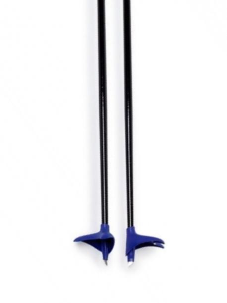 Палки СТЕКЛОВОЛОКНО 100% лыжные  Blue X400 STC