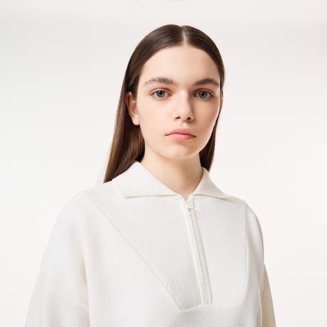 Женский свитер  на молнии Lacoste