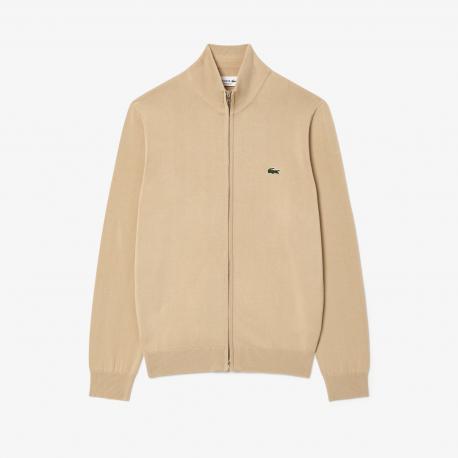 Мужской свитер  на молнии из органического хлопка Lacoste