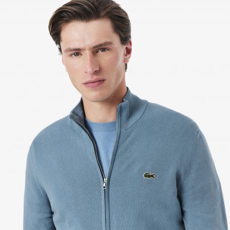 Мужской свитер  на молнии из органического хлопка Lacoste
